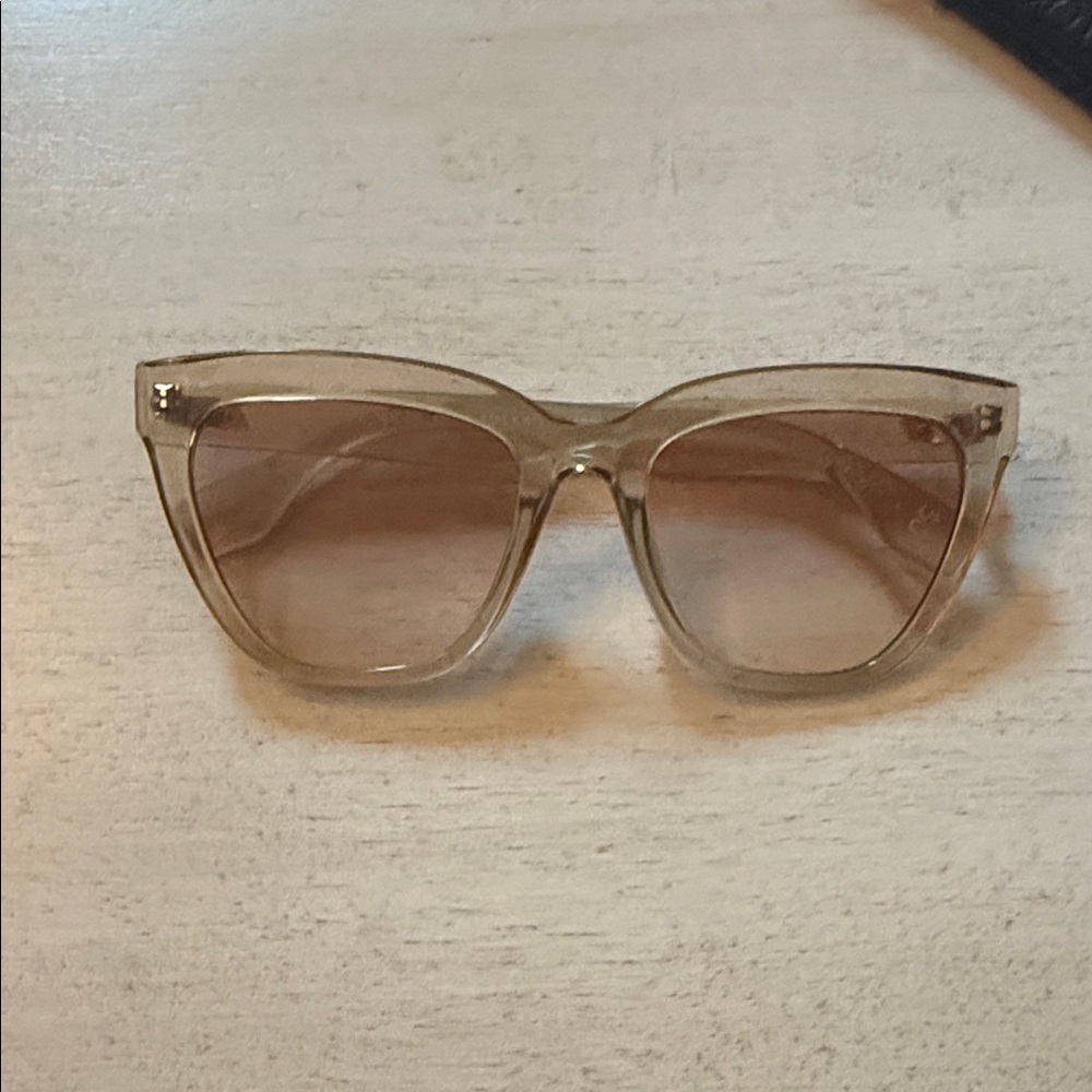 Le Specs Tan Sunglasses